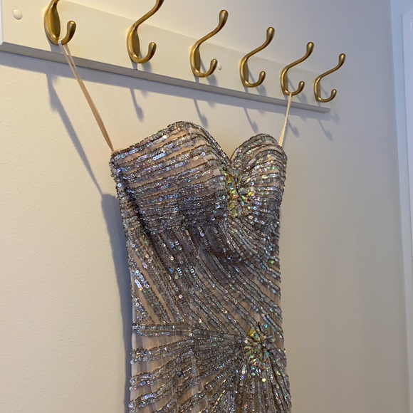 Jovani Sequin Evening Gown Dress - Picture 3 of 8